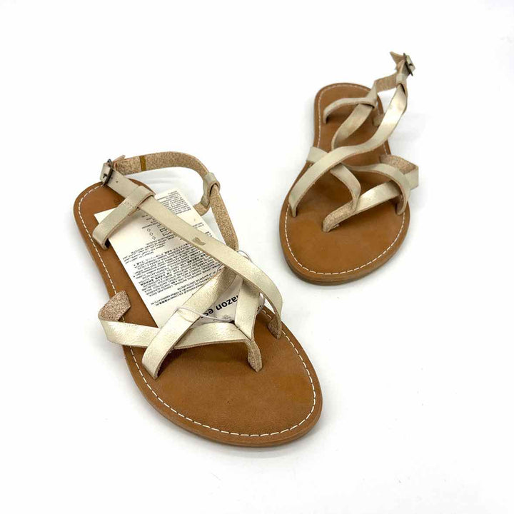 Shoe Size 6 Gold Sandals