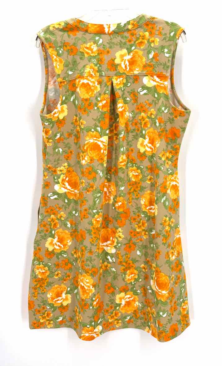 Size M ISSAC MIZRAHI Multi-Color Dress