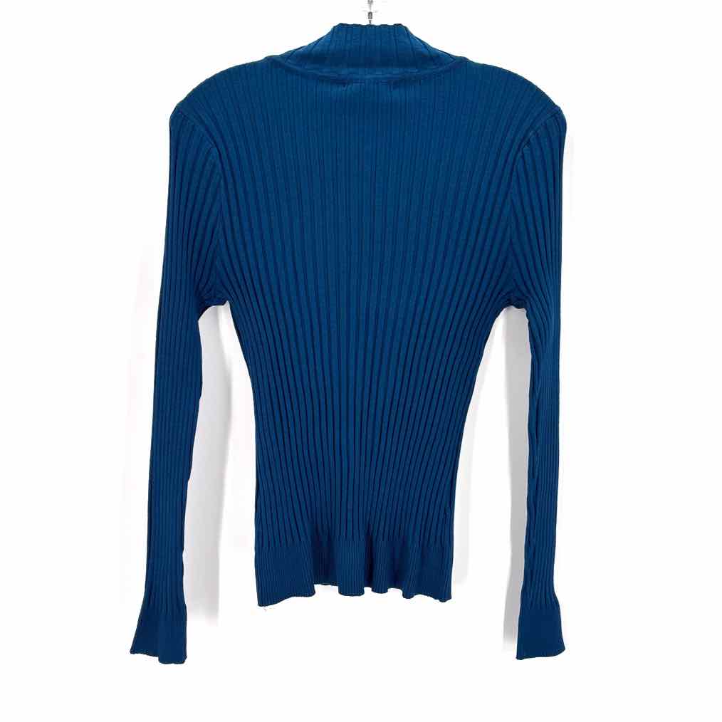 Size L Teal Knit Sweater