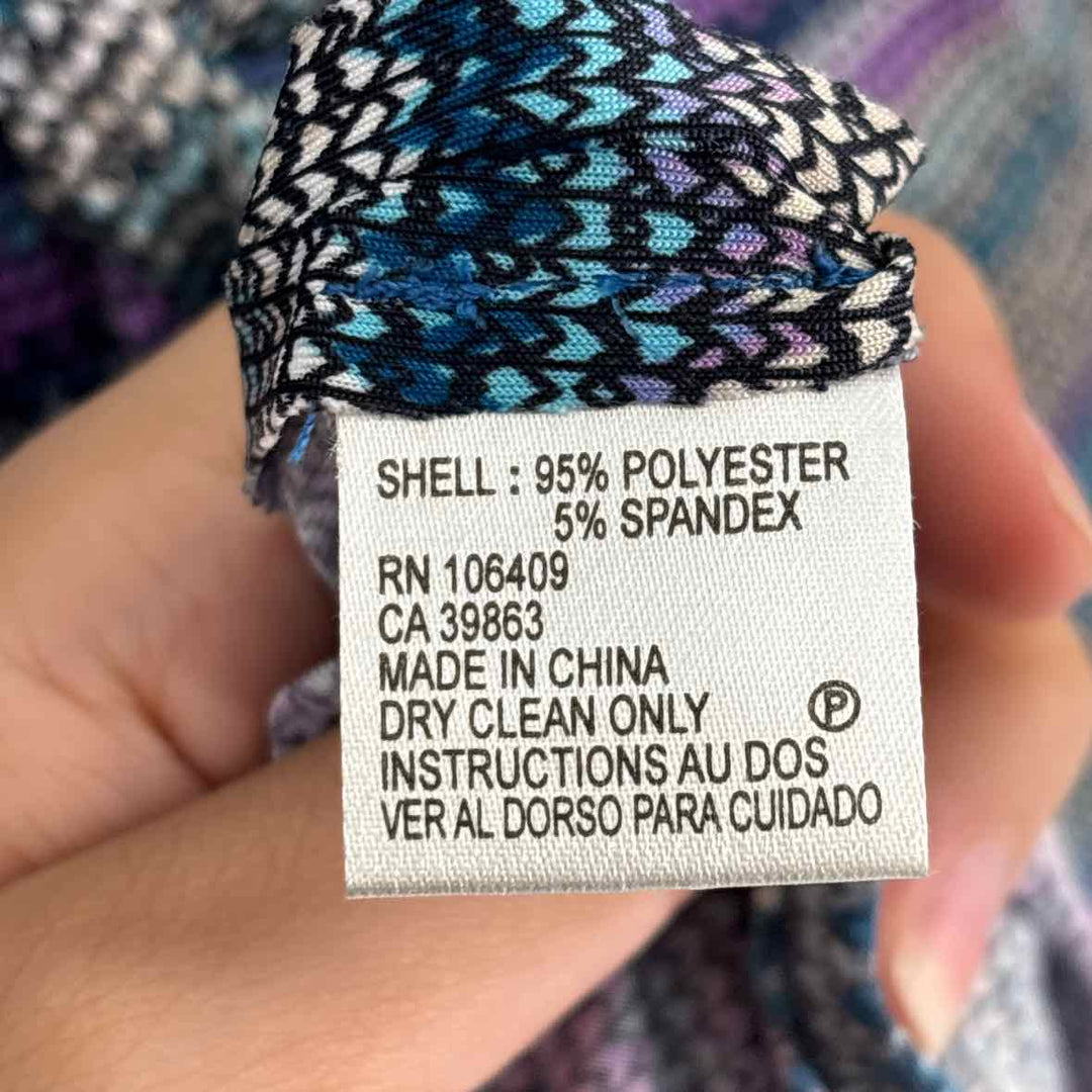 Size 14 TAHARI Multi-Color Dress