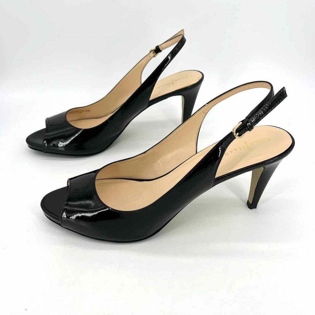 Shoe Size 10.5 Cole Haan Black PATENT Pumps
