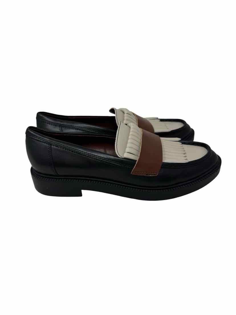 Shoe Size 7.5 MARC FISHER Black Leather Loafers