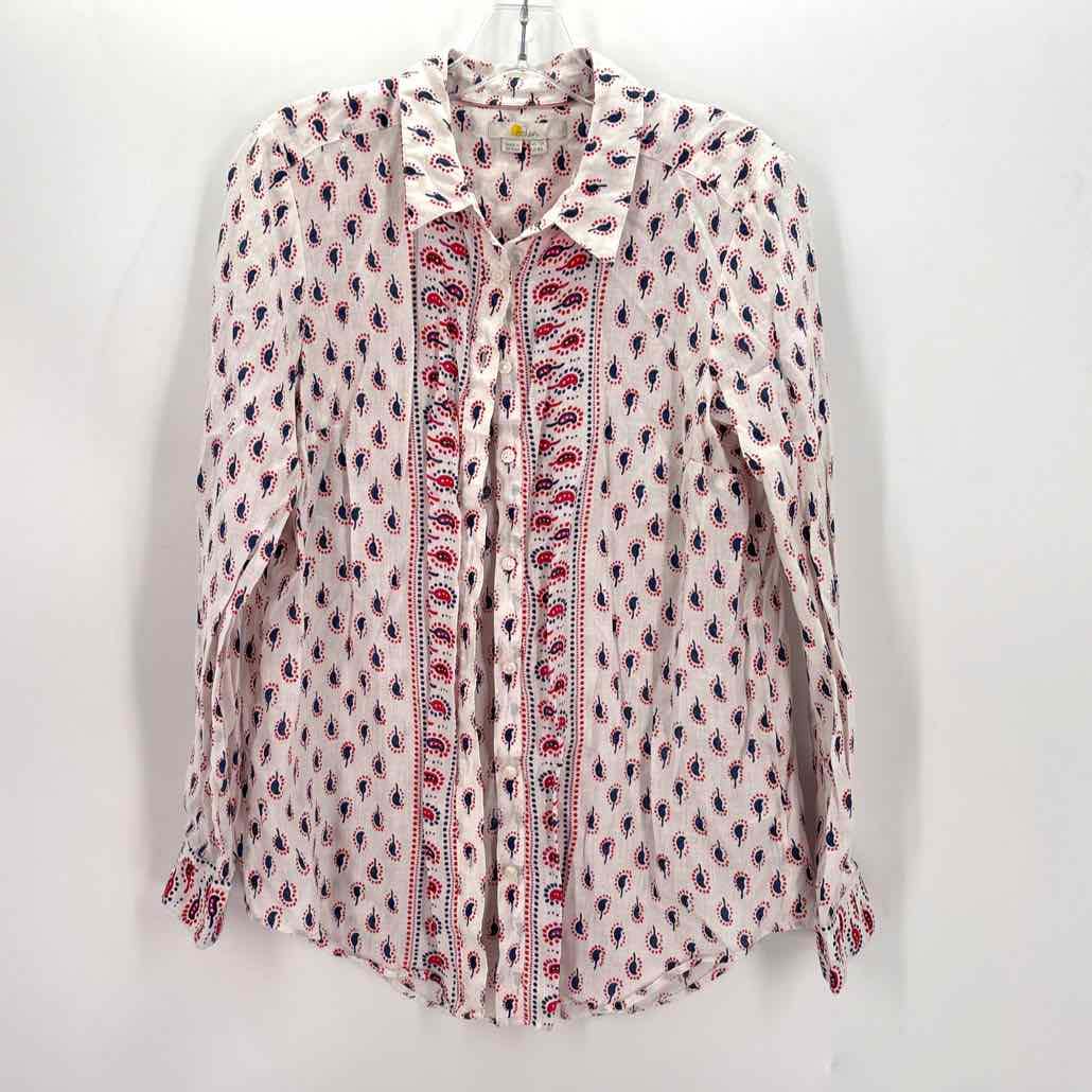 Size 8 Boden White Shirt