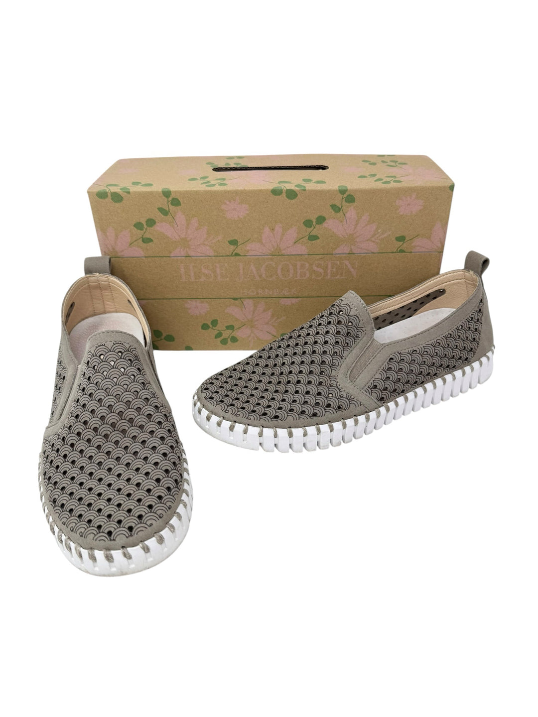 Shoe Size 38 ILSE JACOBSEN Brown Sneakers