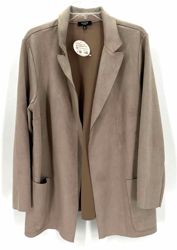 Size 2X PREMISE Tan Jacket