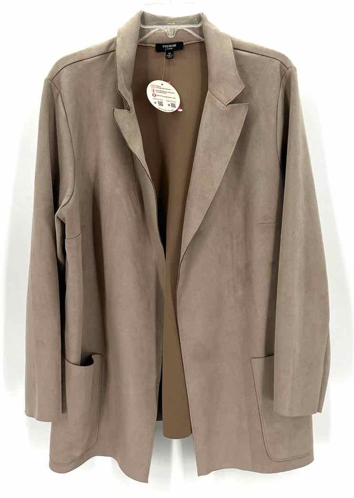 Size 2X PREMISE Tan Jacket
