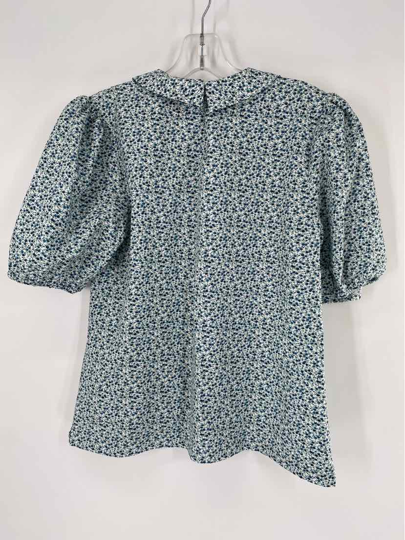 Size S BIRDIES White Print Shirt