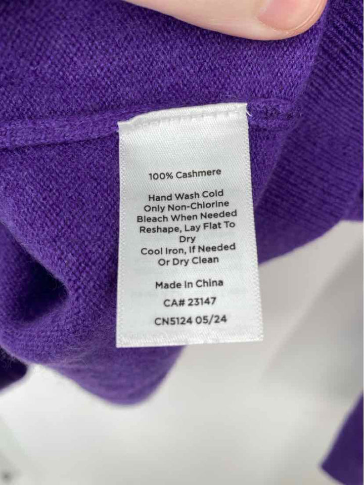 Size XL Talbots Purple Sweater