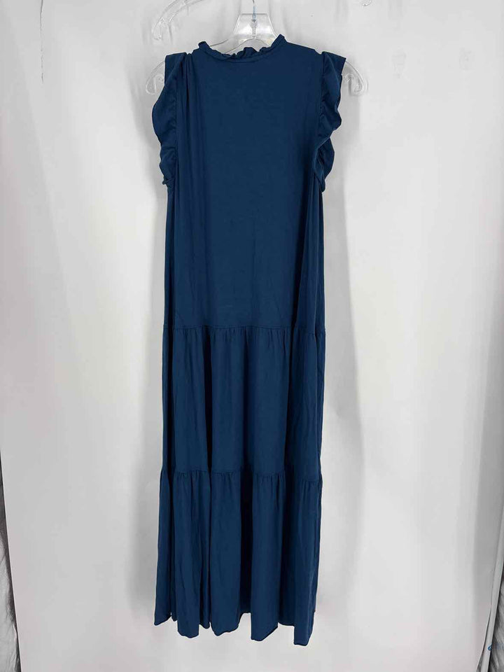 Size M LILLA P Navy Dress