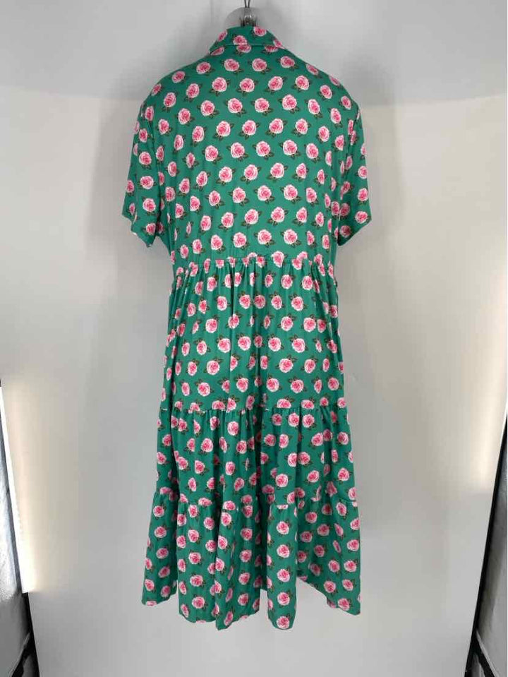 Size 2X Green Dress