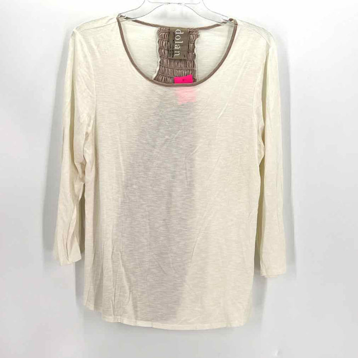 Size L DOLAN Cream Shirt