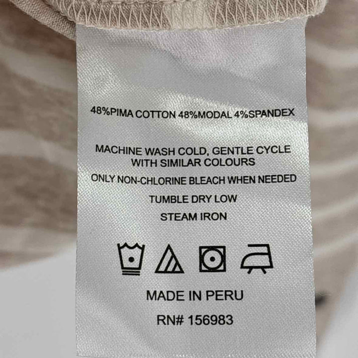 Size XL EVEREVE Beige Knit Shirt