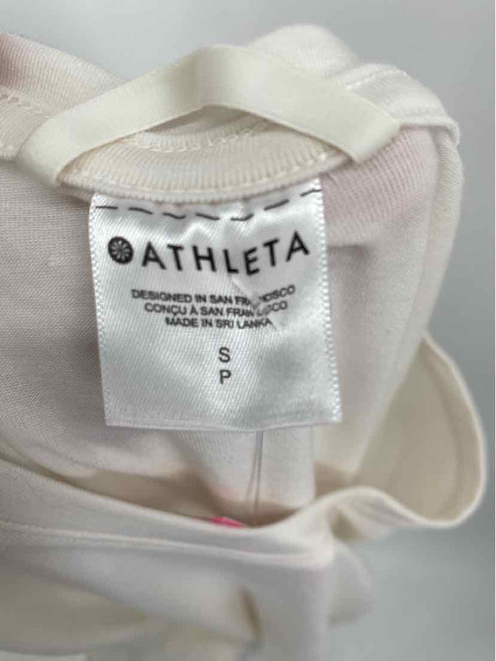 Size S Athleta White Cotton Shirt