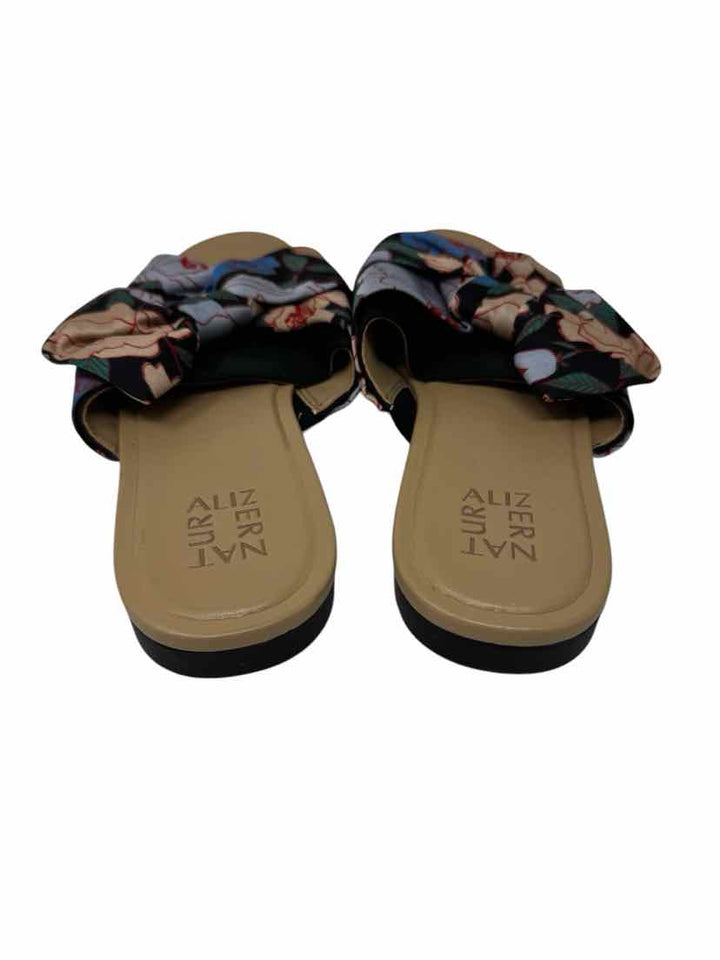 Shoe Size 9.5 Naturalizer Navy Sateen Sandals