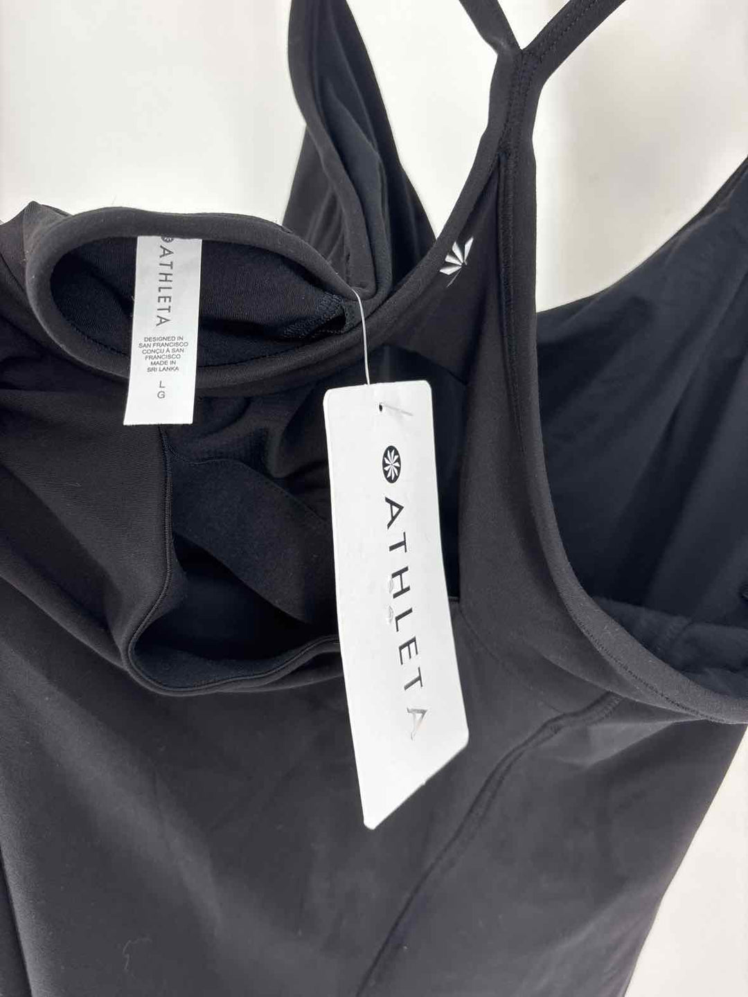 Size L Athleta Black Dress