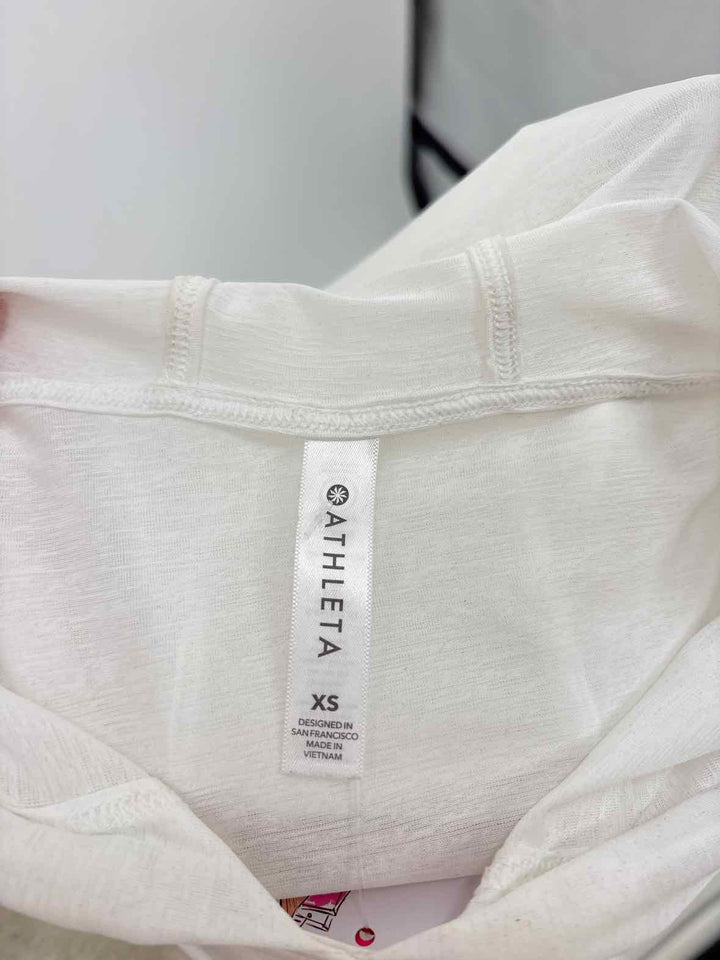 Size XS Athleta White Shirt