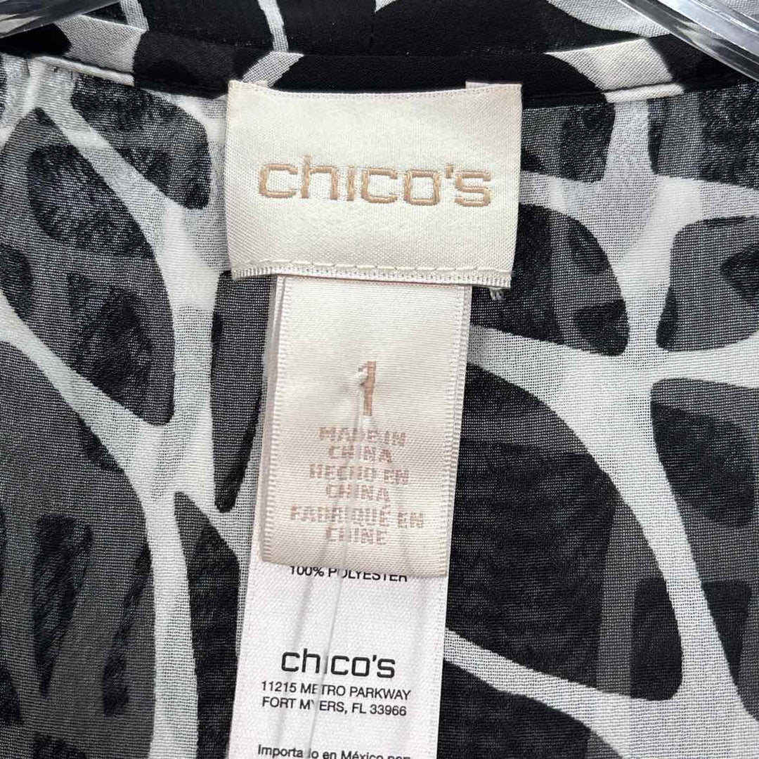 Size M Chico's White Jacket