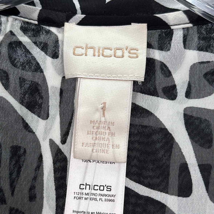 Size M Chico's White Jacket