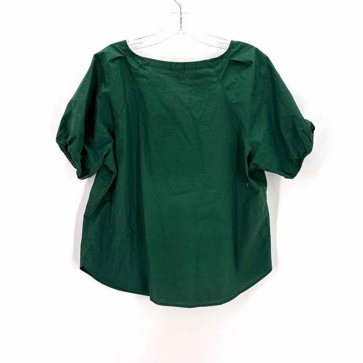 Size L Talbots Green Cotton Shirt