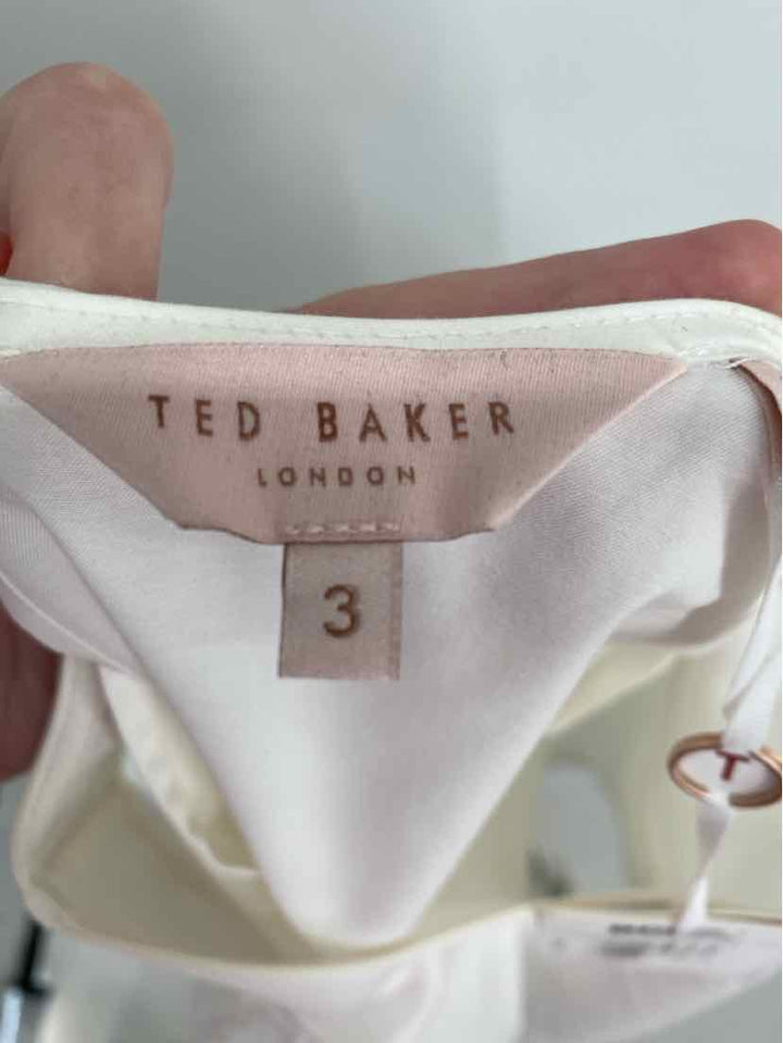 Size L TED BAKER White Shirt