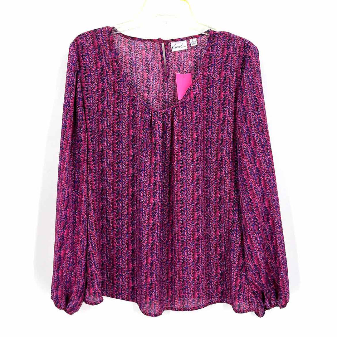 Size L KIM ROGERS Fuschia Pajamas