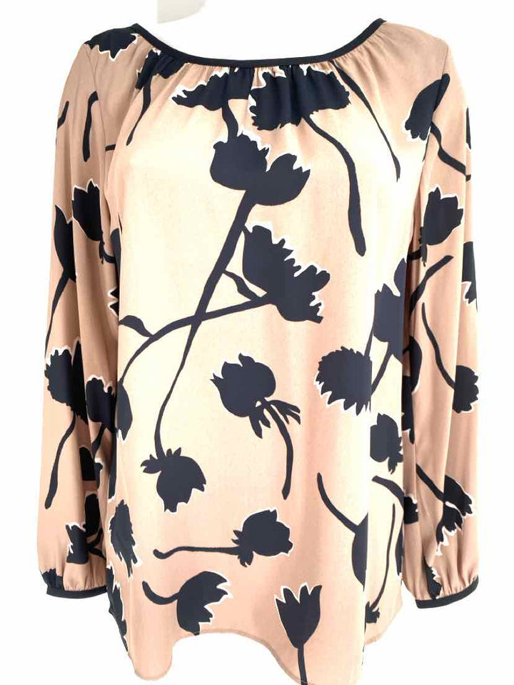Size M Ann Taylor Tan Shirt