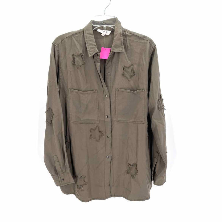 Size M P.CILL Olive Shirt