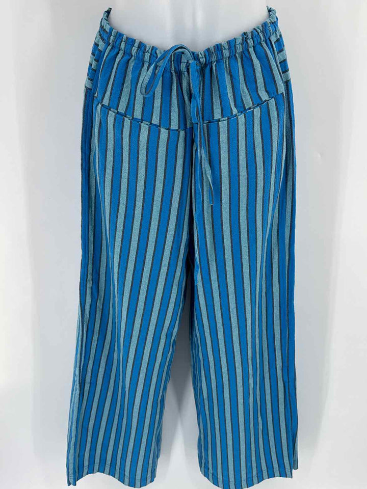 Size L FREE PEOPLE Blue Pants
