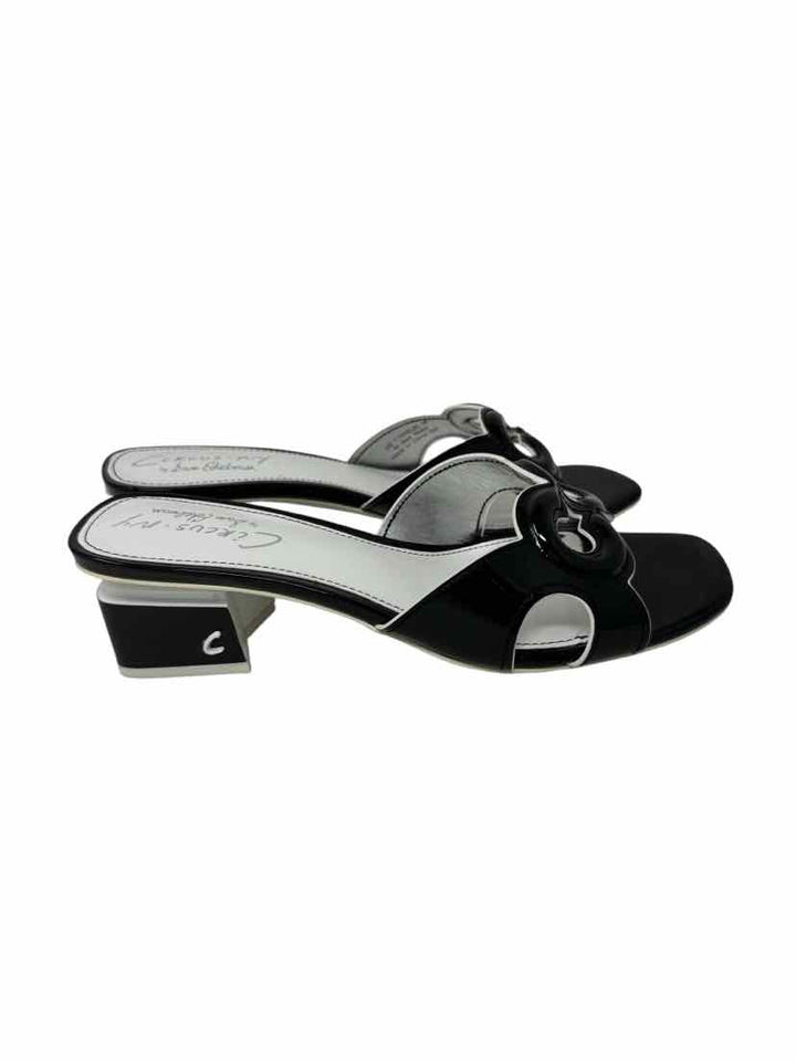 Shoe Size 7.5 Sam Edeleman Black Sandals
