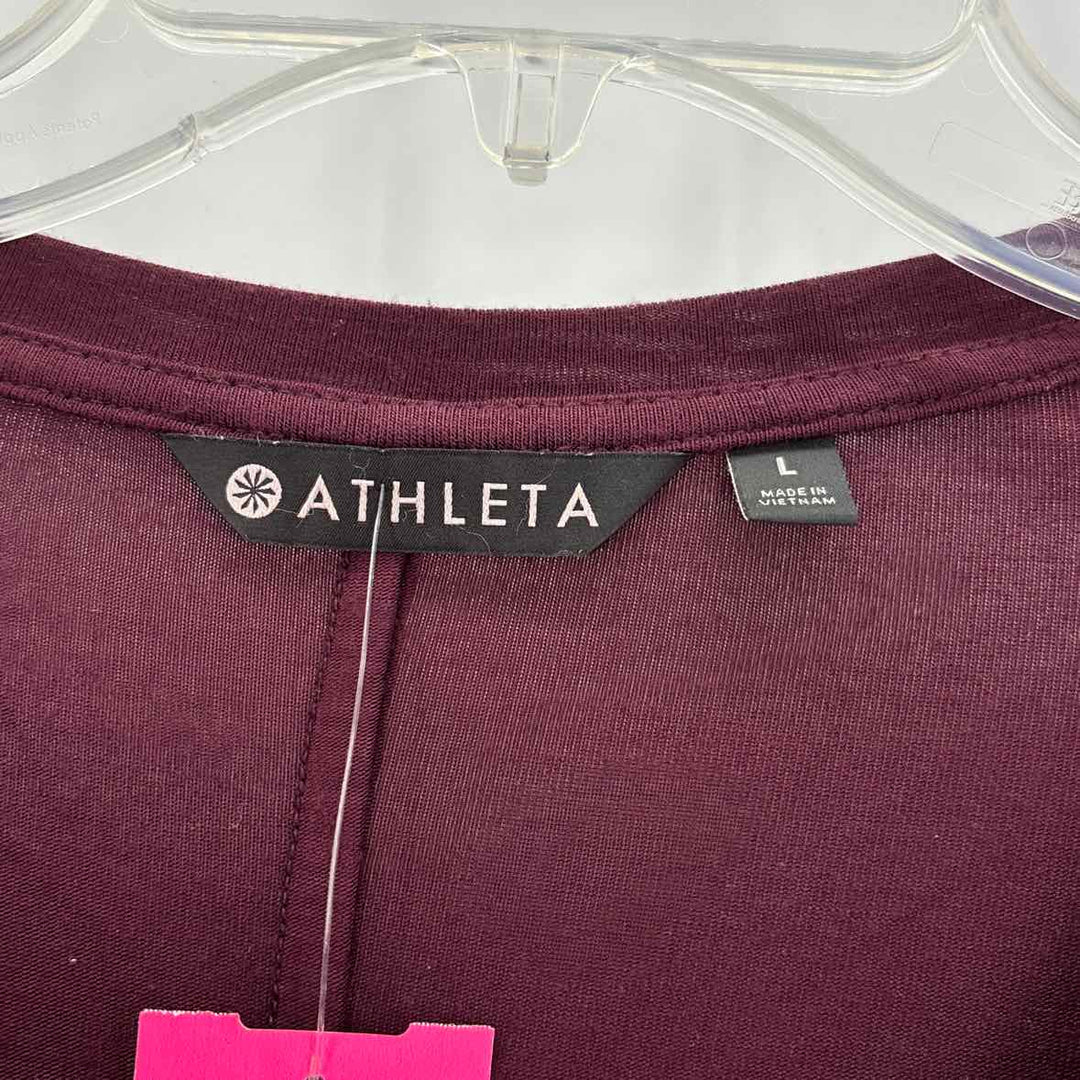 Size L Athleta Plum Shirt