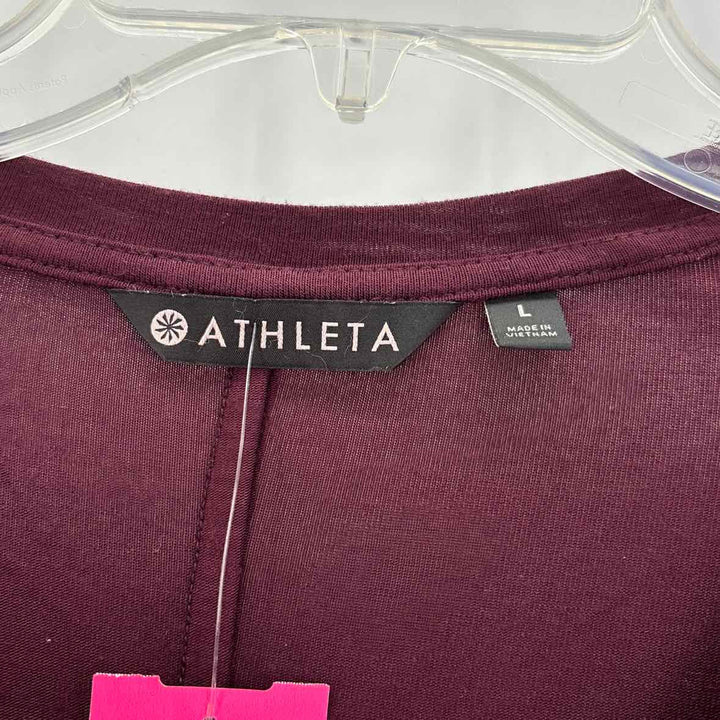 Size L Athleta Plum Shirt