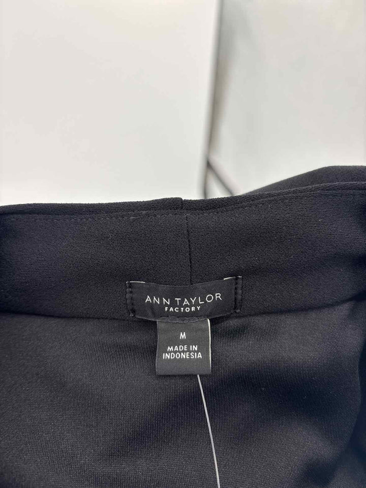 Size M Ann Taylor Black Shirt