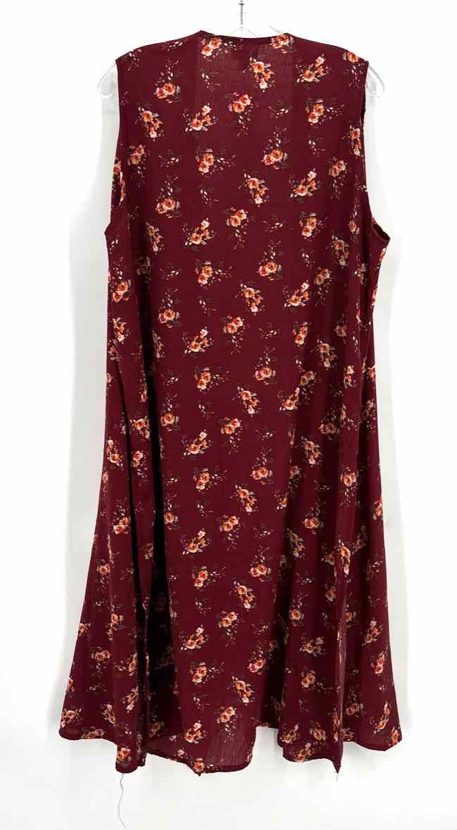 Size L lularoe Burgundy Cardigan