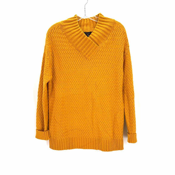 Size S Talbots Mustard Knit Sweater