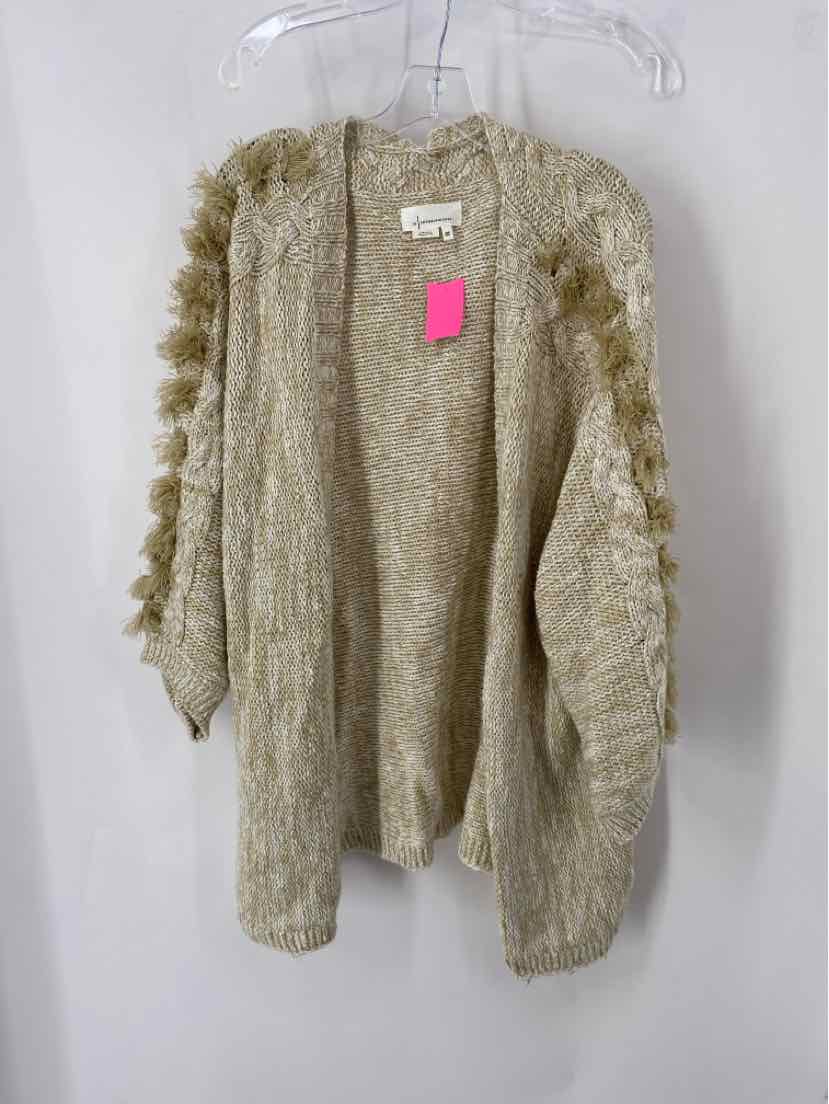 Size One Size Anthropologie Tan Knit Cardigan