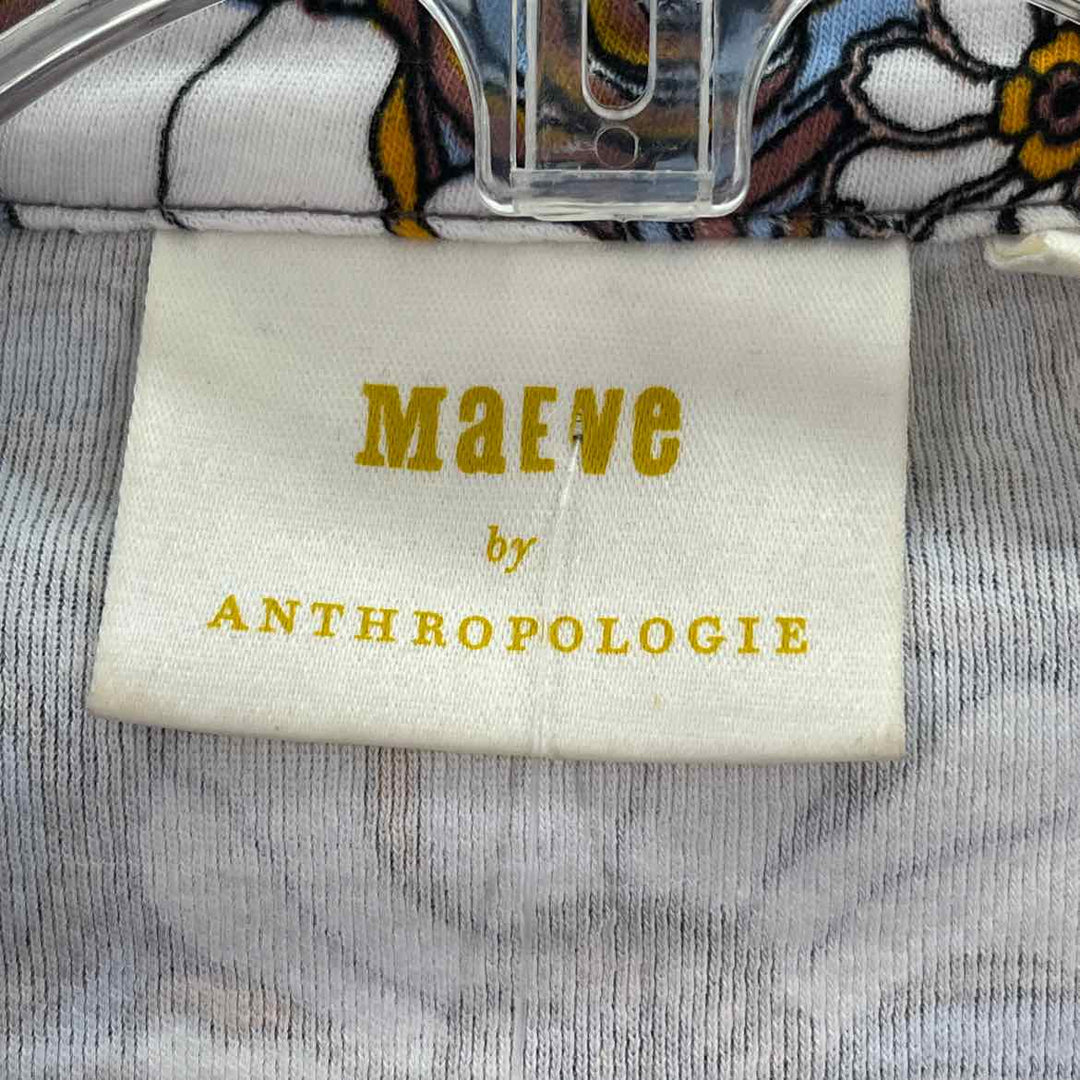Size M MAEVE Multi-Color Knit Shirt