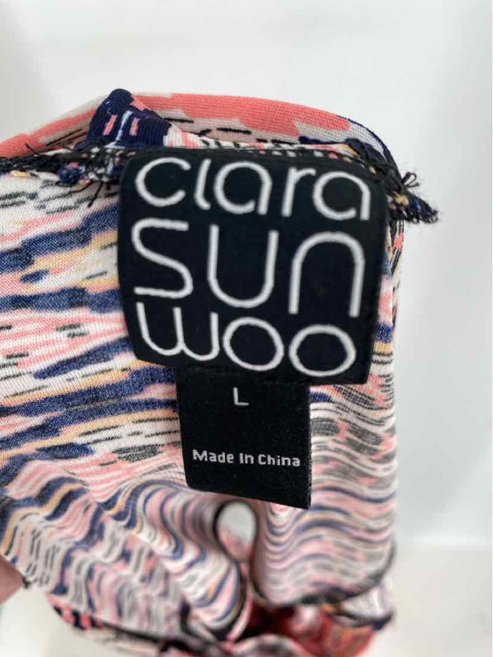 Size L CLARA SUN WOO PINK PRINT Romper