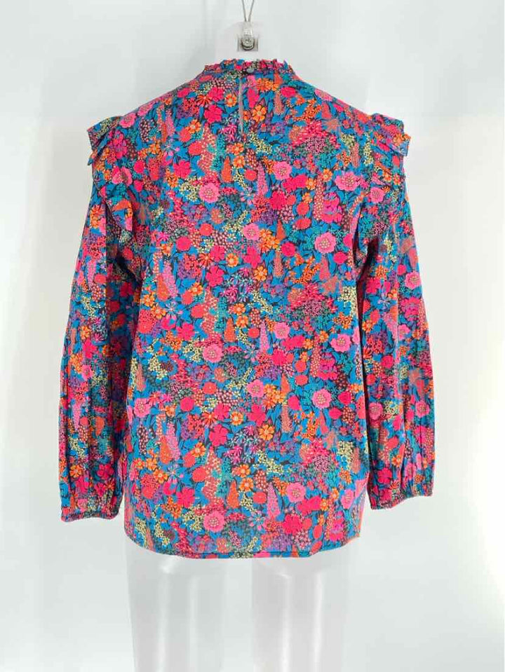 Size M J Crew Multi-Color Shirt