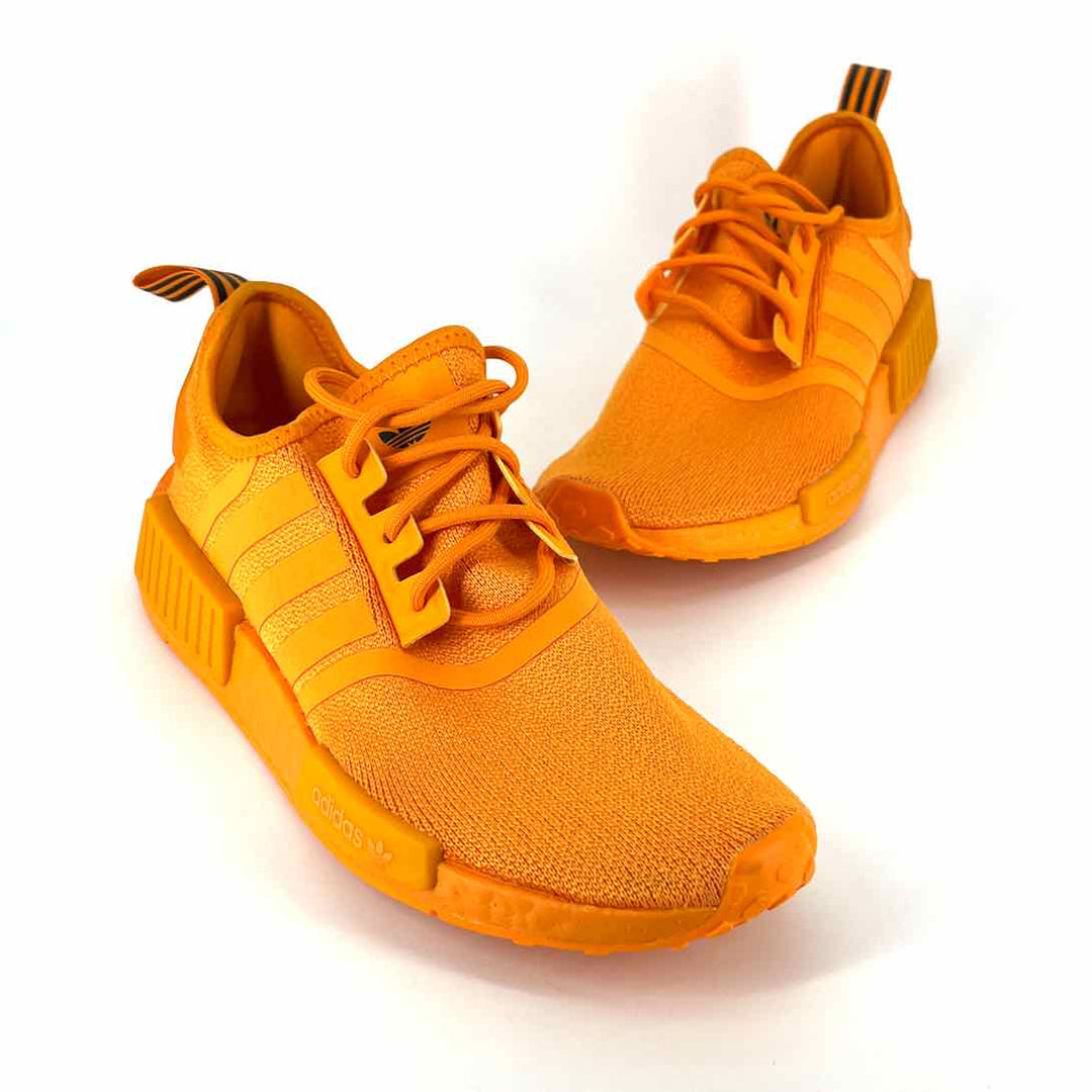 Shoe Size 39.5 Adidas Orange Knit Sneakers