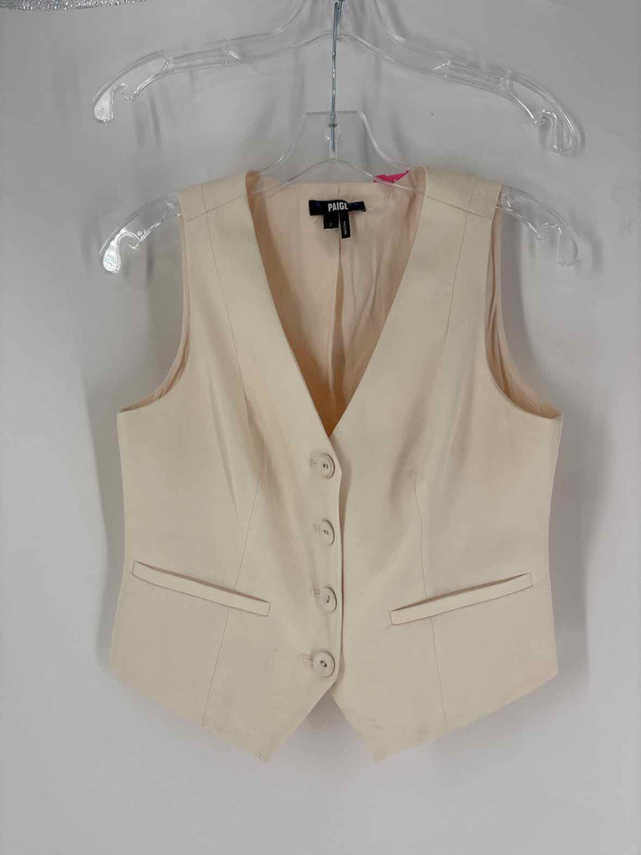 Size 2 PAIGE Cream Vest