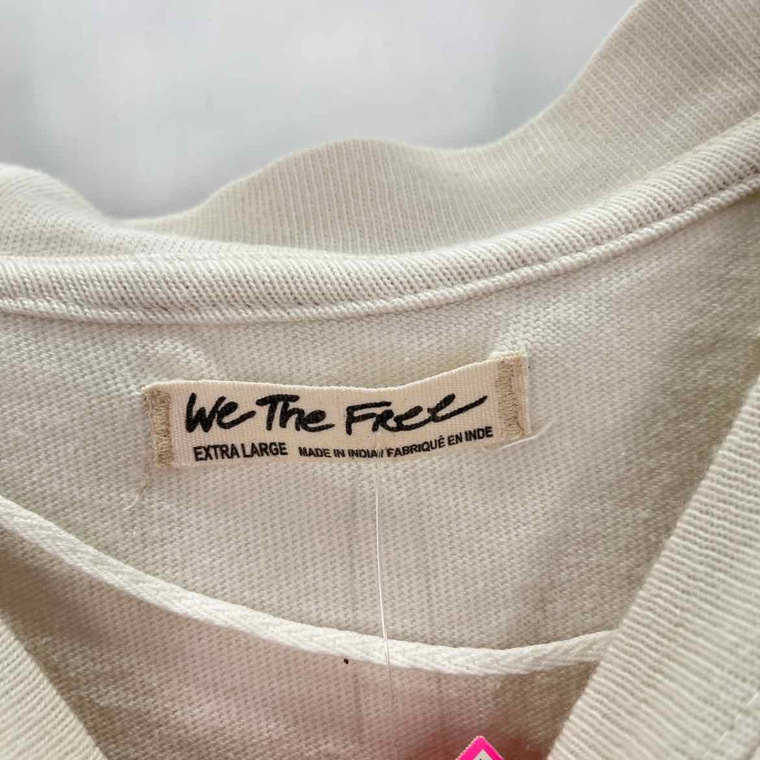 Size XL WE THE FREE Cream Shirt