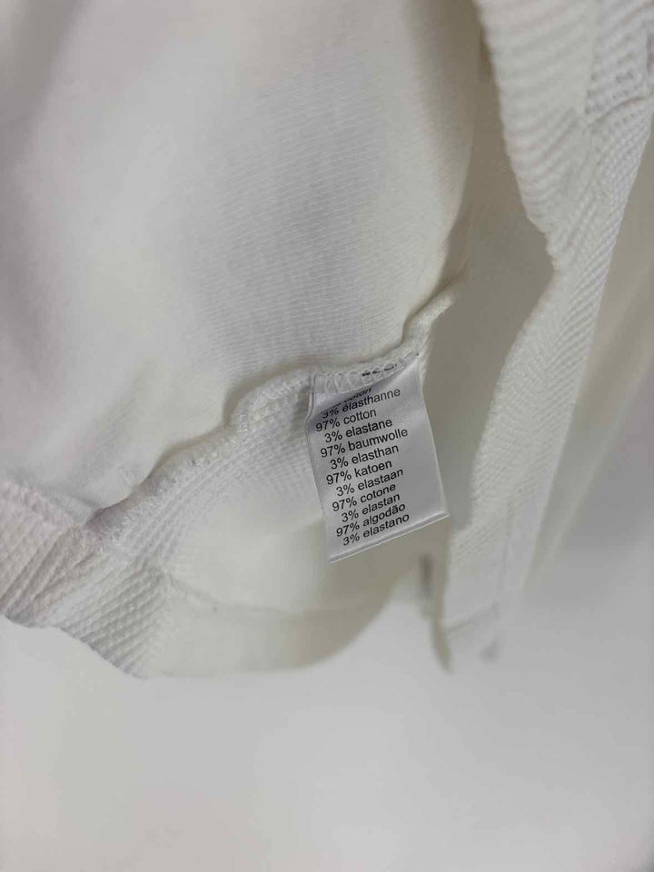 Size M Lacoste White Cotton Shirt