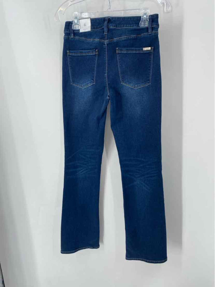Size 6 White House Black Market Blue Pants