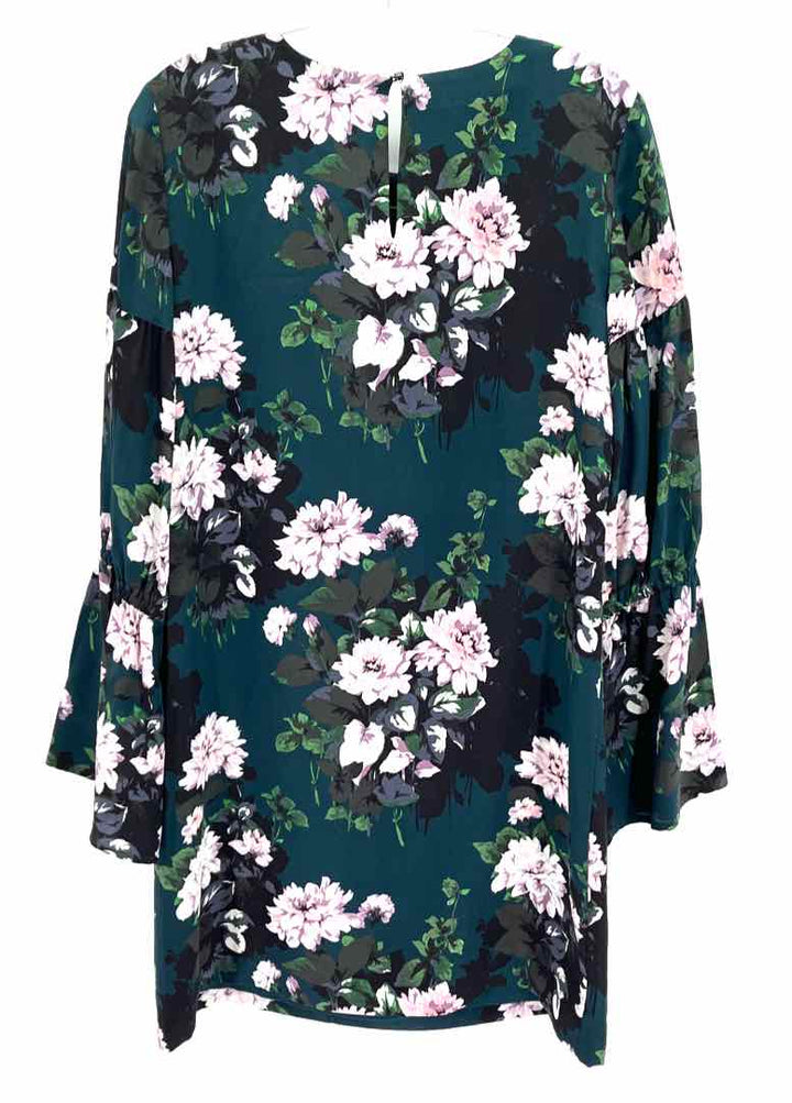 Size S CLUB MONACO Green Print Dress