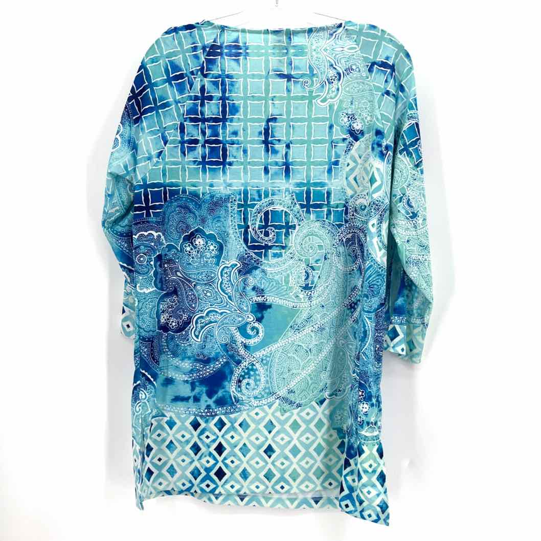 Size L Chico's Teal Dress