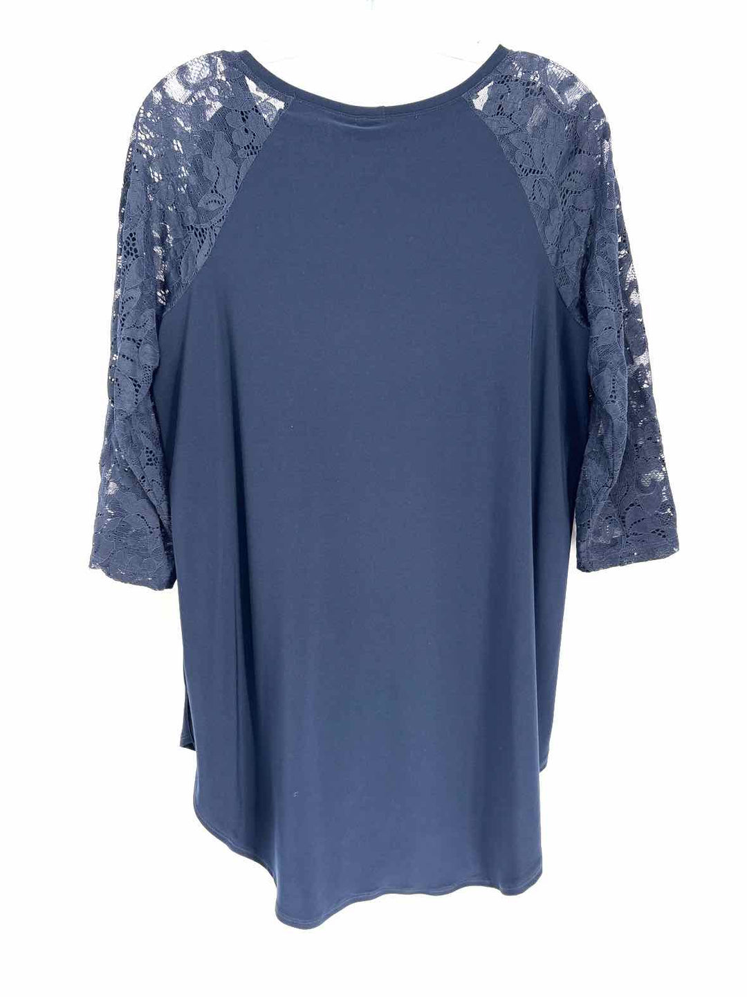 Size 10 SYMPLI Navy Lace Shirt