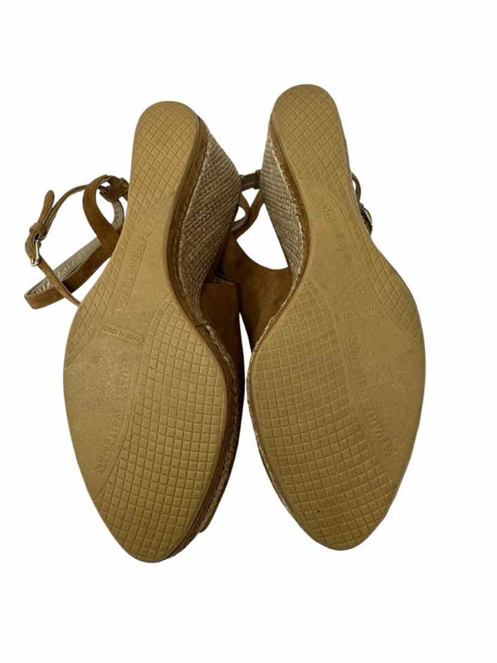 Shoe Size 9 Stuart Weitzman Tan Suede Pumps
