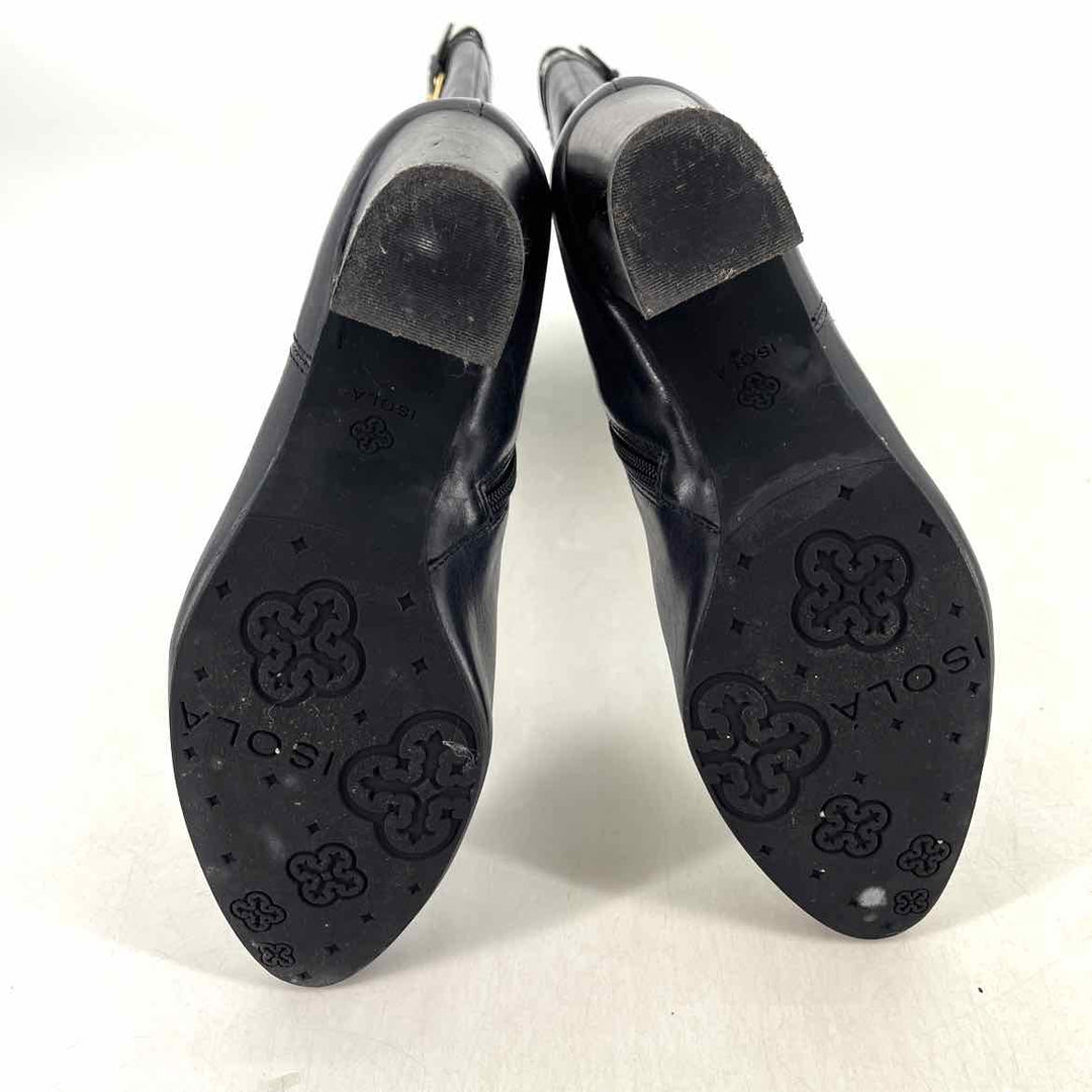 Shoe Size 11 ISOLA Black Leather Boots