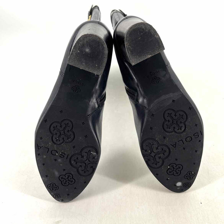 Shoe Size 11 ISOLA Black Leather Boots