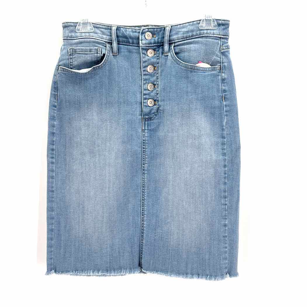 Size 4 Banana Republic Light Blue Denim Skirt